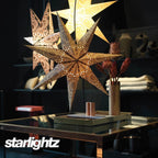 Starlightz - 7 arma stjarna, hvít, 45 cm