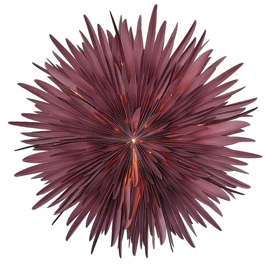 Dalía - burgundy rauð, 40cm